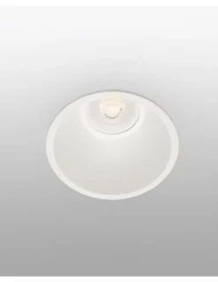 Lámpara empotrable de techo Fresh – Faro – Downlight de baño, IP44, Ø 9cm