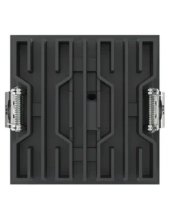 Lámpara empotrable de techo Hera Q1 - Conalux - Diseño cuadrado negro, 4 focos