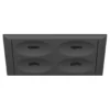Lámpara empotrable Dot - Conalux - Foco de 4 luces, negro