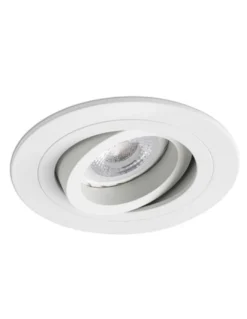 Lámpara empotrable Downlight Radón – Faro – Lámpara redonda, GU10,Ø 9.2 cm