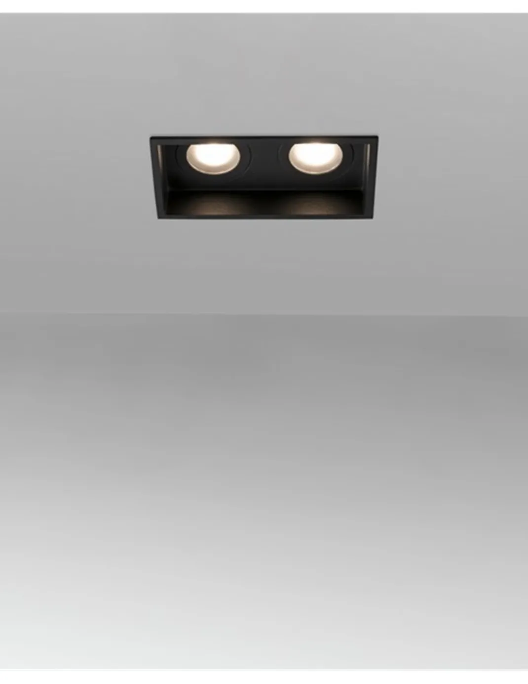 Lámpara empotrable Hyde – Faro – 2 Focos, IP44, 17.1 cm