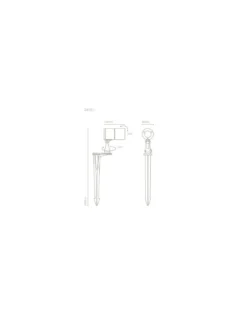 Lámpara estaca de exterior Ronda 41,2 cm – Nexia