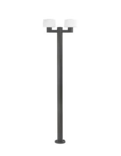 Lámpara farola de exterior Muffin – Faro – Aluminio gris oscuro, 211.5 cm