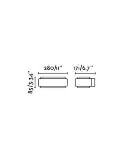 Lámpara LED aplique exterior Sticker - Faro