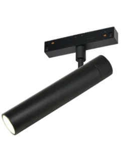 Lámpara para carril magnético 48V Alp – Beneito & Faure – Proyector orientable LED 2700K / 3000K, Aluminio blanco o negro