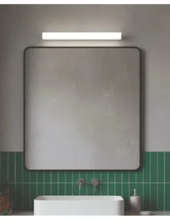 Lámpara para espejos Box - ACB - Diseño horizontal apto para baño (IP44)