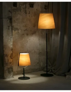 Lámpara pie Stood - Faro - Lámpara de madera de cerezo