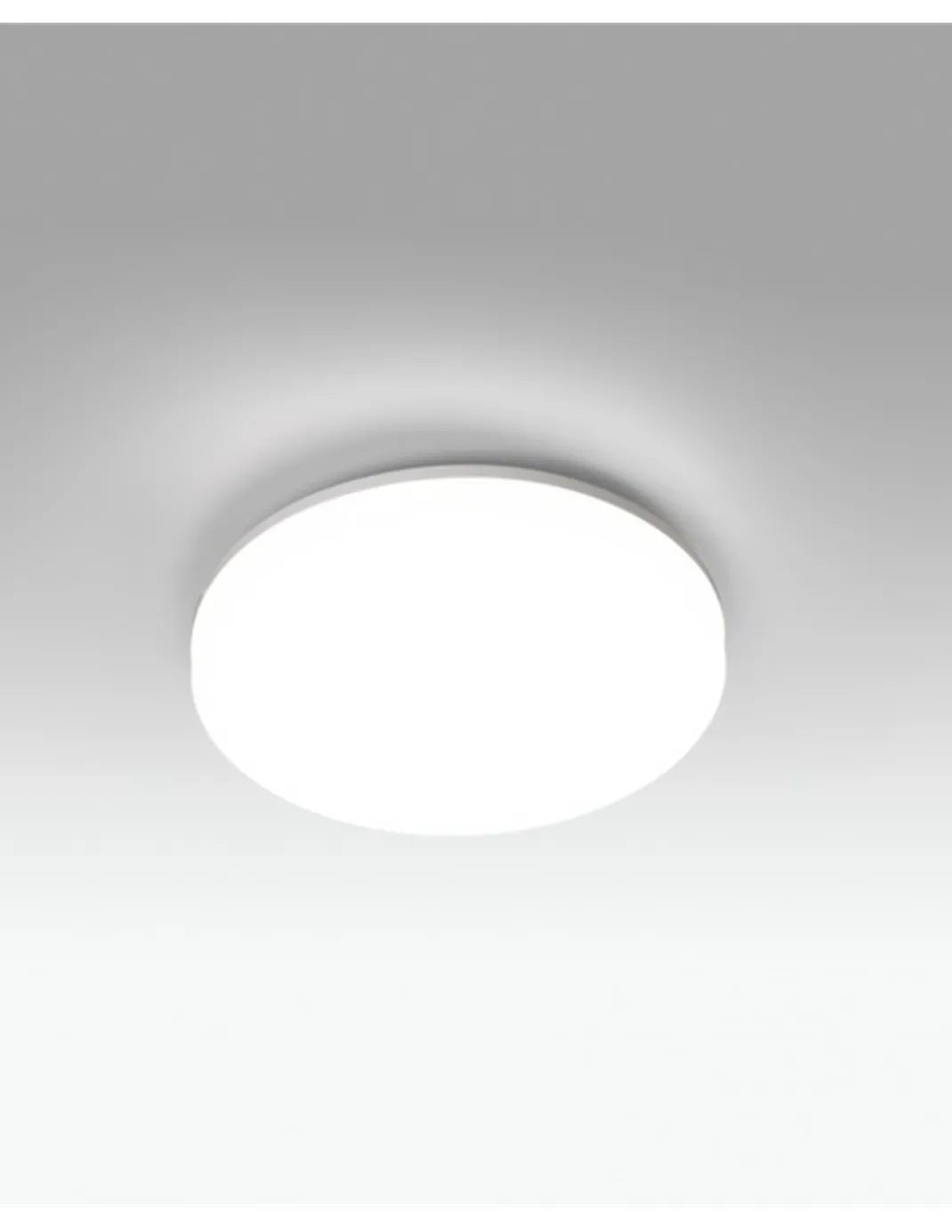 Lámpara plafón de techo Zon – Faro – IP54, Regulable Triac