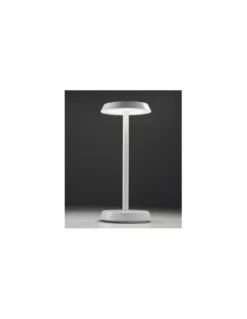 Lámpara portátil Bateria - Pujol - Disponible en blanco y negro