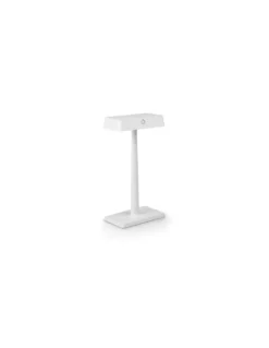 Lámpara portátil de exterior blanca Liss – Novolux Lighting