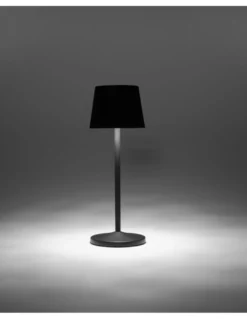 Lámpara portátil de exterior Treta – FORLIGHT – Lámpara táctil con USB, Carga por inducción magnética, LED regulable