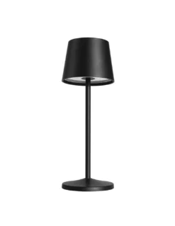 Lámpara portátil de exterior Treta – FORLIGHT – Lámpara táctil con USB, Carga por inducción magnética, LED regulable