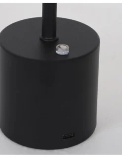 Lámpara portátil Freya – AJP – Lámpara LED negra, recargable