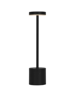 Lámpara portátil Freya – AJP – Lámpara LED negra, recargable