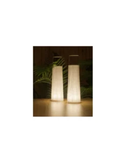 Lámpara portátil Hipatia – a-emotional light - Para exterior e interior, Incluye cable USB+cargador, LED 3000K