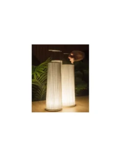 Lámpara portátil Hipatia – a-emotional light - Para exterior e interior, Incluye cable USB+cargador, LED 3000K