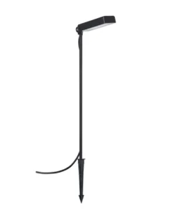 Lámpara proyector de exterior Pious - FORLIGHT - Lámpara con estaca LED, altura: 77 cm
