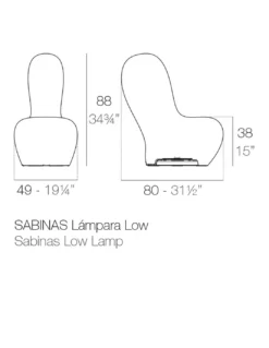 Lámpara Sabinas con batería - Vondom