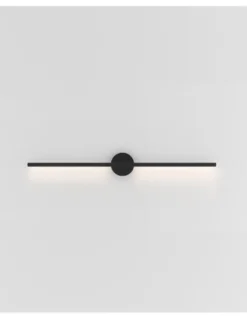 Nexia Lines Horizontal - Aplique de pared LED doble 60 / 120 cm
