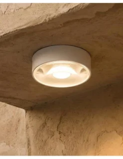 Plafón de exterior Ania - ACB - Lámpara LED redonda para techo IP65