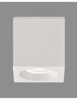 Plafón de exterior Branco - ACB - Foco de superficie cuadrado