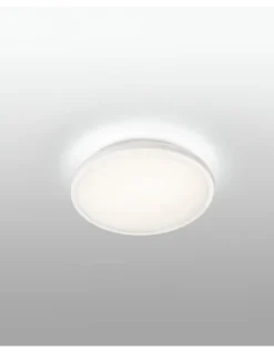 Plafón de techo Ami – Faro – Lámpara LED en blanco o níquel