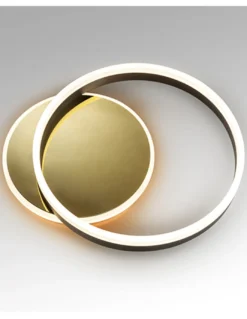 Plafón de techo/Aplique de pared Oriel – Schuller – Lámpara minimalista LED