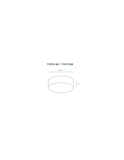 Plafón de techo blanco Tamb - Aromas