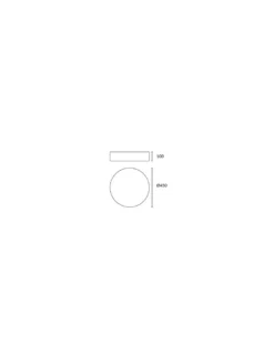 Plafón de Techo Bol – Leds C4 - Plafón redondo elegante, color arena