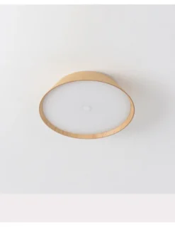 Plafón de techo Cora - ACB Lighting - Lámpara moderna de madera natural