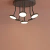 Plafón de techo Corvus - ACB - Lámpara LED decorativa con 6 luces