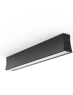 Plafón de techo Hanok – Mantra – Plafón de diseño longitudinal, 40/120 cm, LED 3000/4000K