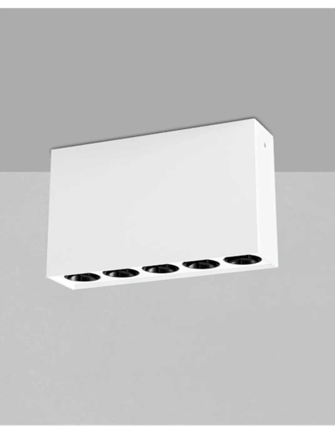 Plafón de techo Invisible - ACB Lighting - Foco LED rectangular moderno