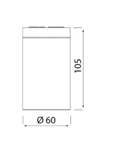 Plafón de techo Kandanchú – Mantra – Lámpara de exterior IP54, disponible en 4 colores