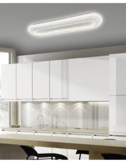 Plafón de techo Link – AJP – Lámpara LED blanca, 60 cm