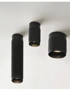 Plafón de techo Lux - ACB - Foco de superficie cilíndrico, diseño moderno e iluminación potente