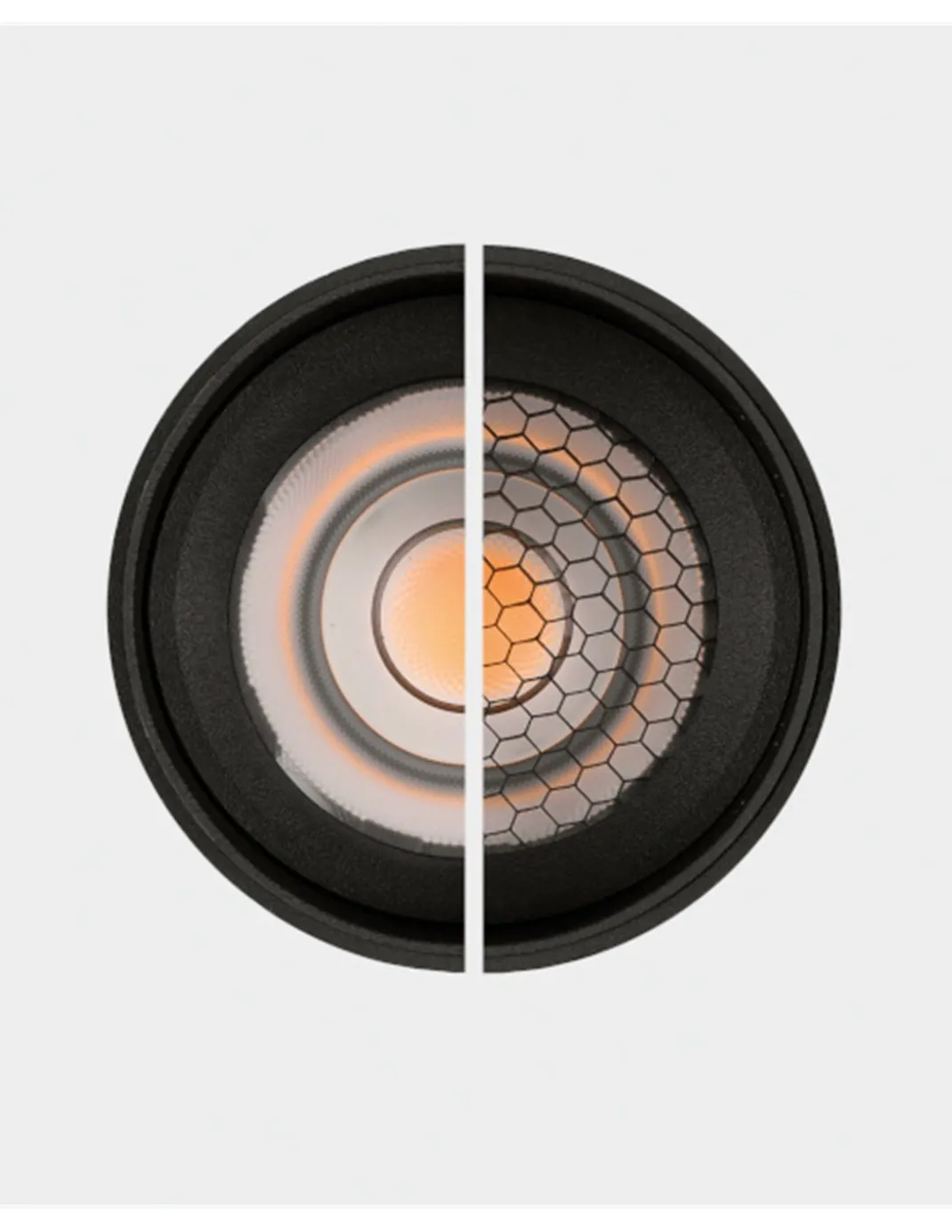 Plafón de techo Lux - ACB - Foco LED cilíndrico alargado de superficie