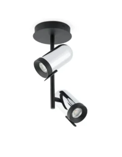 Plafón de techo Orleans - Faro - Lámpara con 2 focos orientables