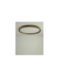 Plafón de Techo R2 - Blux - Aro LED techo, regulable, diseño moderno en madera