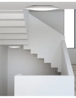 Plafón de techo Slim – Mantra – Plafón de techo redondo, luz LED, color blanco