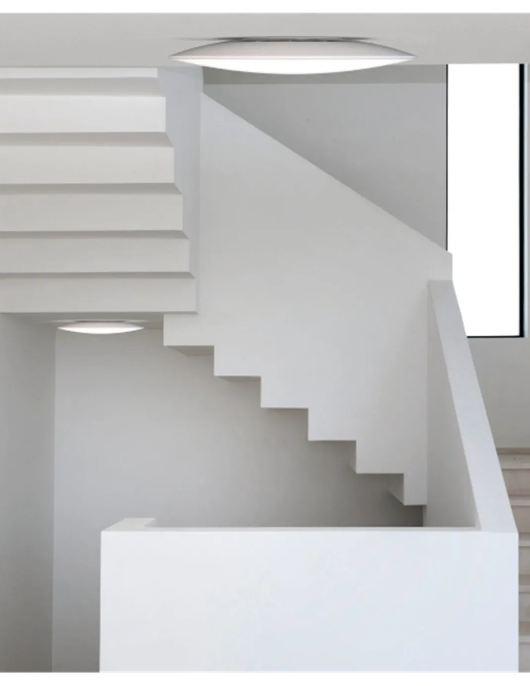 Plafón de techo Slim – Mantra – Plafón de techo redondo, luz LED, color blanco