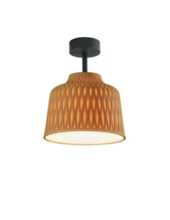 Plafón de techo Soft – Bover – Lámpara de exterior de silicona, Disponible en 3 acabados, Diámetro: 30 cm
