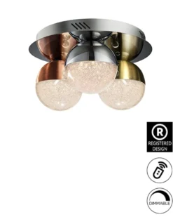 Plafón de techo Sphere – Schuller – Lámpara decorativa LED regulable