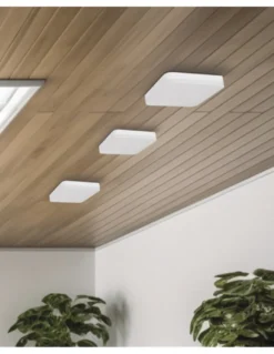 Plafón de techo Square - ACB - Apto para exterior IP54, LED regulable