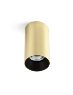 Plafón de techo Stan - Faro - Foco de techo de superficie, redondo, Ø 6 cm