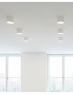 Plafón de techo Tech - ACB - Plafón LED técnico cilíndrico