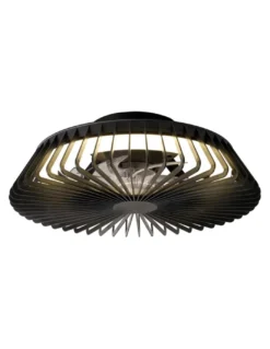Plafón ventilador Himalaya Mini – Mantra – Diseño moderno, LED regulable, 4 velocidades
