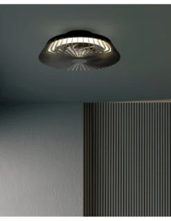 Plafón ventilador Himalaya Mini – Mantra – Diseño moderno, LED regulable, 4 velocidades