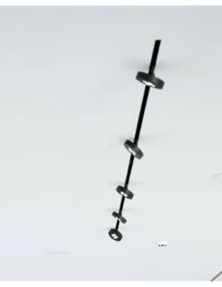 Proyector de carril magnético 48V Cookie – Beneito & Faure – Lámpara LED 2700K o 3000K, Aluminio blanco o negro