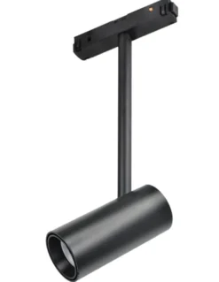 Proyector de carril 48V Dot – Beneito & Faure – Lámpara LED 2700K/3000K, Cabezal orientable 355º, Acabados: blanco/negro